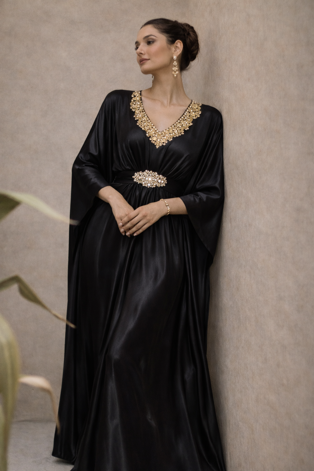 Black Copper Kaftan