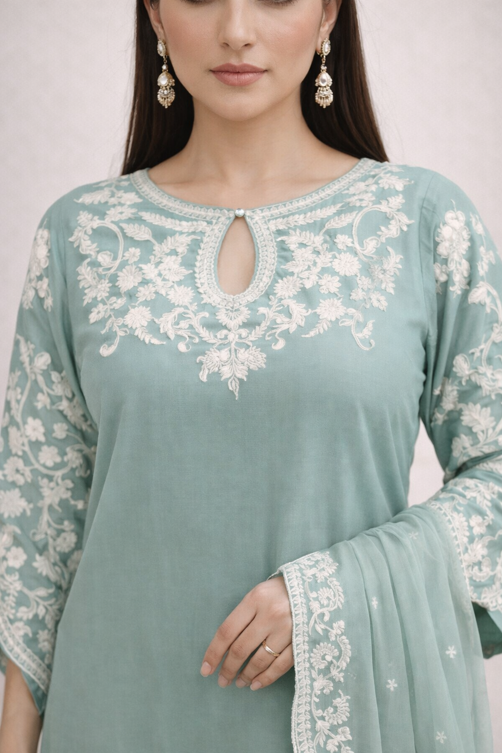 Abeer Elegance – 3 Piece Linen Suit