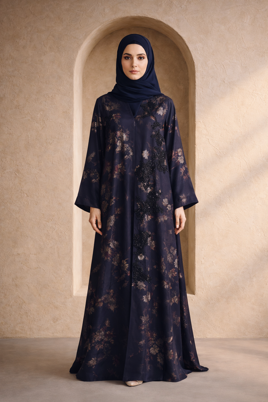 Sapphire Veil - Abaya